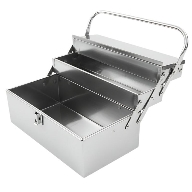 Stainless Steel Multi-Tray Tool Box